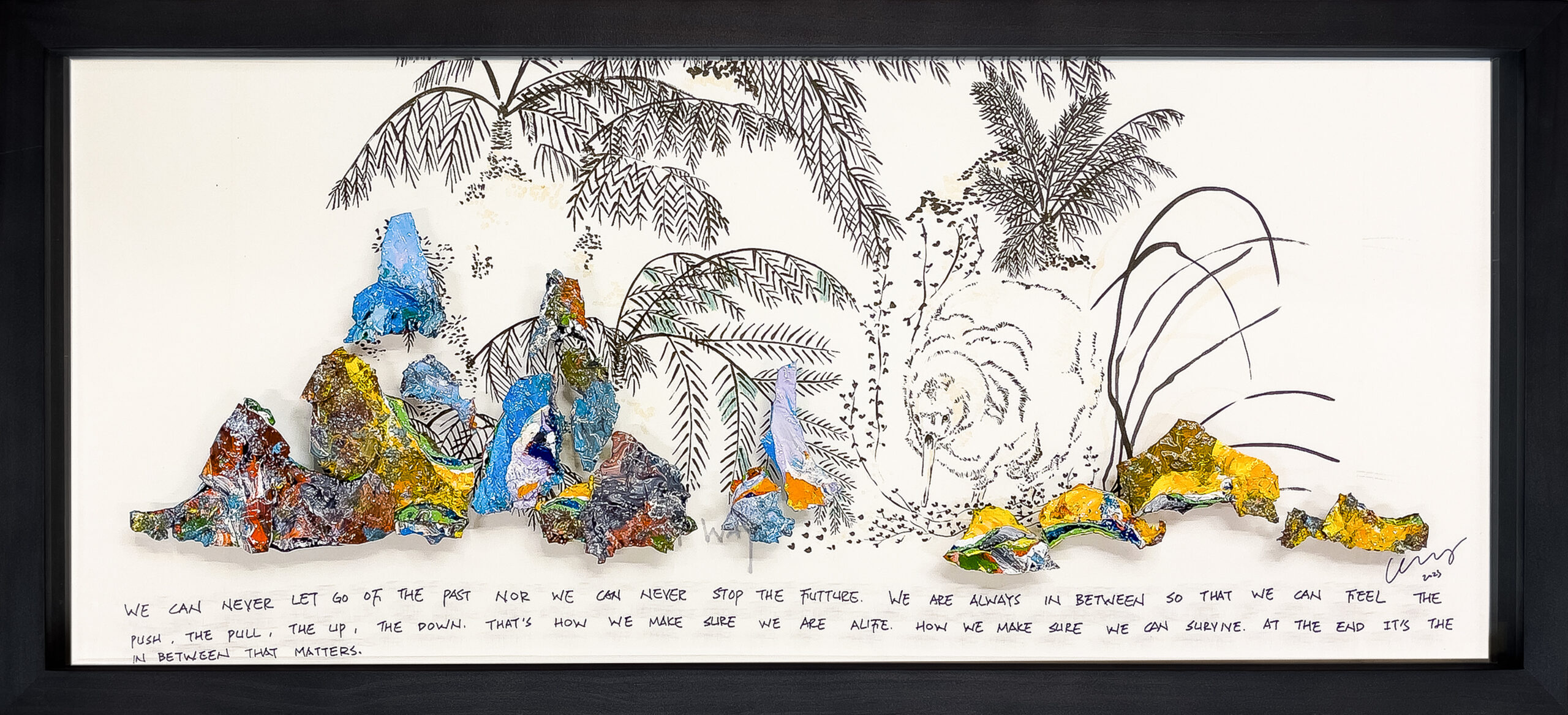 The Kiwi Way 40.5 x 90.5